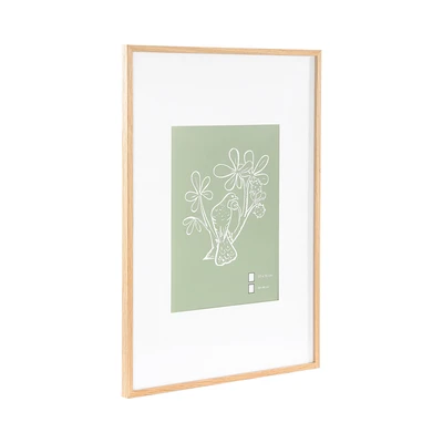 Gambar Informa Bingkai Foto Gallery Dinding Kayu & Plastik 50x70 cm - Cokelat