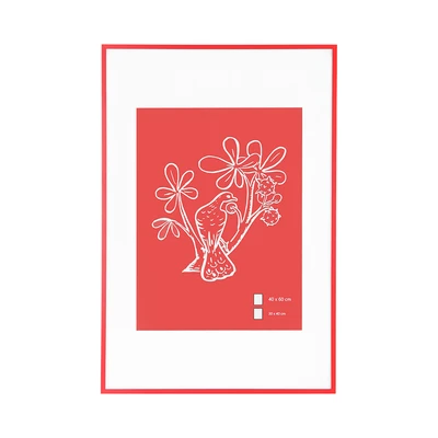 Gambar Informa Bingkai Foto Gallery Dinding Aluminium & Plastik 40x60 cm - Merah