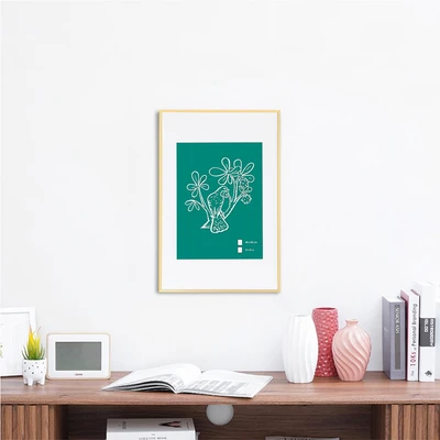 Gambar Informa Bingkai Foto Gallery Dinding Aluminium & Plastik 40x60 cm - Gold