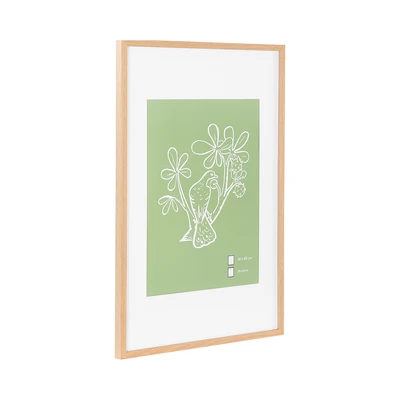 Gambar Informa Bingkai Foto Gallery Dinding Kayu & Plastik 40x60 cm - Cokelat