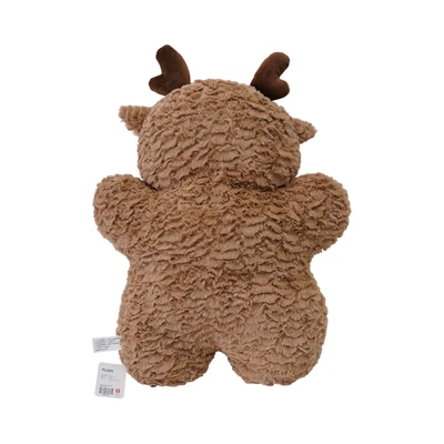 Gambar Ataru Bantal Sofa Dekorasi Natal Christmas Deer - Cokelat