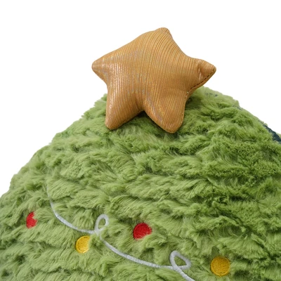 Gambar Ataru Bantal Sofa Dekorasi Natal Christmas Tree - Hijau