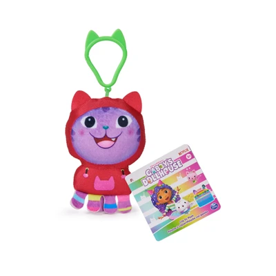 Gambar Gabby's Dollhouse Gantungan Kunci Clip Plush Random