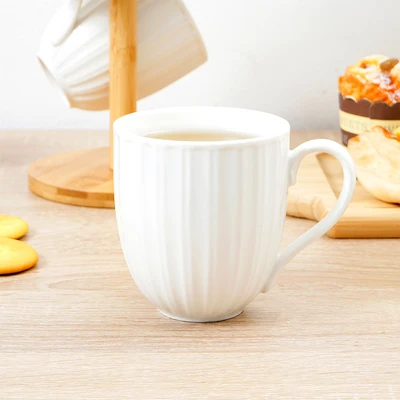Gambar Appetite Mavis Mug Porcelain Dengan Rak Set 4 pcs - Putih