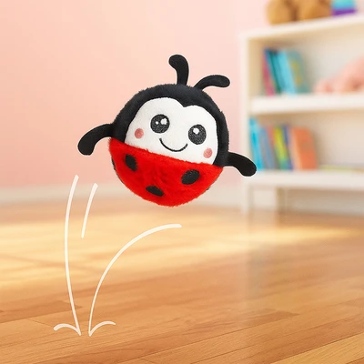 Gambar Paso Bouncy Ball Ladybug - Hitam/merah