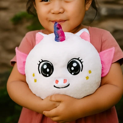 Gambar Paso Inflate Ball Unicorn - Putih