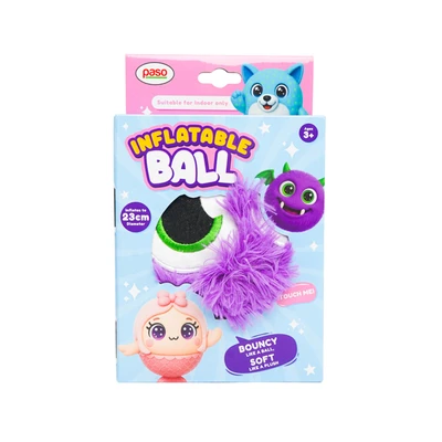 Gambar Paso Inflate Ball Monster - Ungu