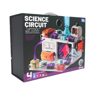 Gambar Kiddy Star Science Circuit Block Set 37 Pcs - Mix