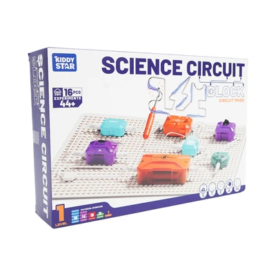 Gambar Kiddy Star Science Circuit Block Circuit Maze Set 16 Pcs - Mix