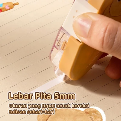 Gambar Deli Correction Tape Butterbear Random