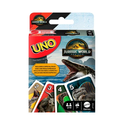 Gambar Uno Kartu Jurassic World Rebirth - Mix