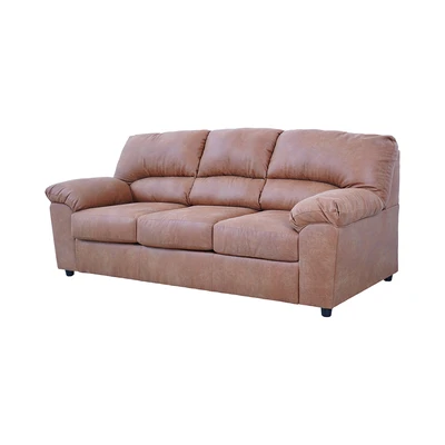 Gambar Ashley Norlou Sofa Fabric 3 Seater - Cokelat Muda