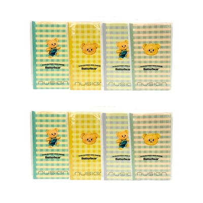 Gambar Deli Notebook B5 Soft Cover Plaid Butterbear Random