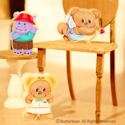 Gambar Deli Binder Clip Personal Butterbear Random