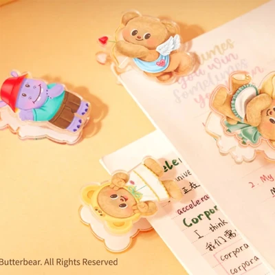 Gambar Deli Binder Clip Personal Butterbear Random