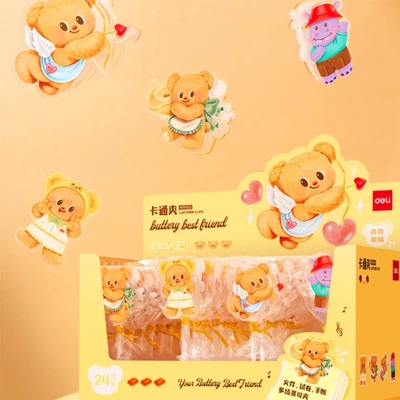 Gambar Deli Binder Clip Personal Butterbear Random