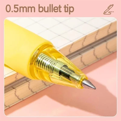 Gambar Deli Pulpen Gel Hitam Erasable 0.5 Mm Spongebob G95bk Random