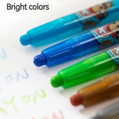 Gambar Deli Crayon 12 Warna Twistable One Piece - Mix