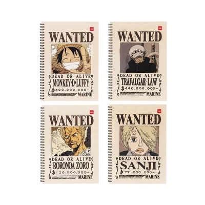 Gambar Deli Notebook Spiral One Piece Random