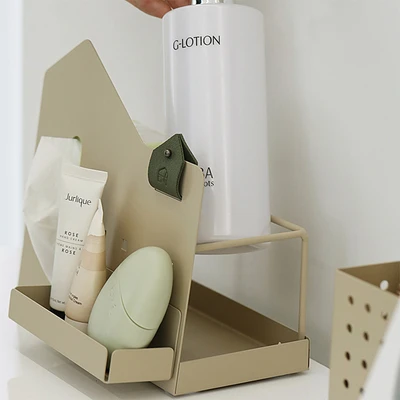 Gambar Stora Pegra Organizer Meja Medium - Krem Beige