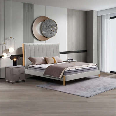 Gambar Informa 160x200 cm Mika Tempat Tidur - Krem
