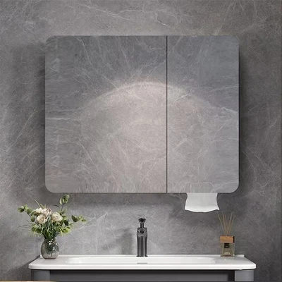 Gambar Informa Diego Kabinet Kamar Mandi - Abu-Abu/Putih