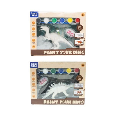 Gambar Kiddy Star Set Diy Paint Your Dino Washable Fk047653 Random