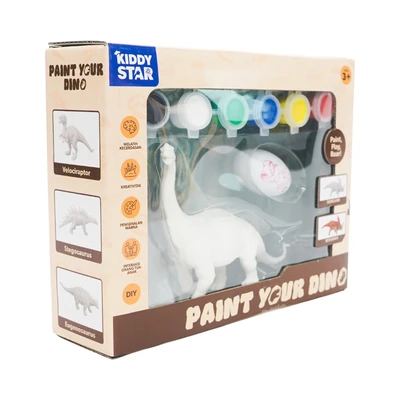 Gambar Kiddy Star Set Diy Paint Your Dino Washable Fk047652 Random