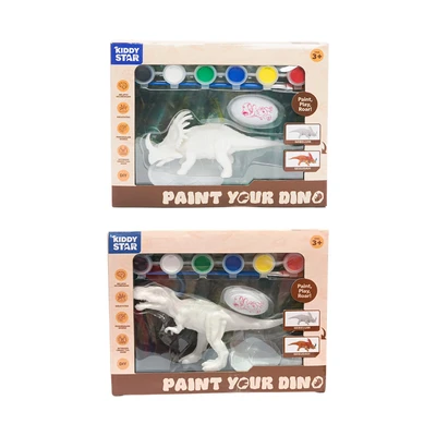Gambar Kiddy Star Set Diy Paint Your Dino Washable Fk047651 Random