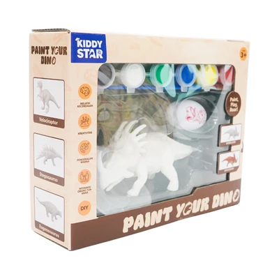 Gambar Kiddy Star Set Diy Paint Your Dino Washable Fk047651 Random