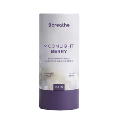 Gambar Breathe Moonlight Berry Spray Pengharum Ruangan 100 ml - Putih