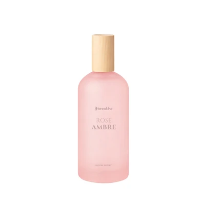 Gambar Breathe Rose Ambre Spray Pengharum Ruangan 100 ml - Pink