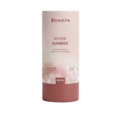 Gambar Breathe Rose Ambre Spray Pengharum Ruangan 100 ml - Pink