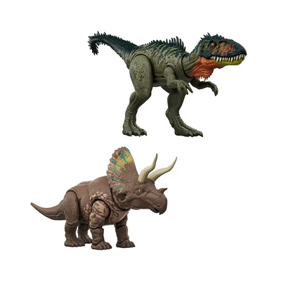 Gambar Jurassic World Rebirth Figure Gigantic Thrashers Random