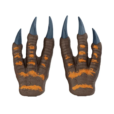 Gambar Jurassic World Rebirth Battle Claws Spinosaurus - Cokelat