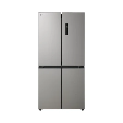 Gambar LG Kulkas 4 Pintu Side By Side 474 Liter GCFB47FMLAH - Silver