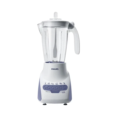Gambar Philips Blender Plastik San 2 Liter 350 watt HR2115/00 - Putih/Ungu