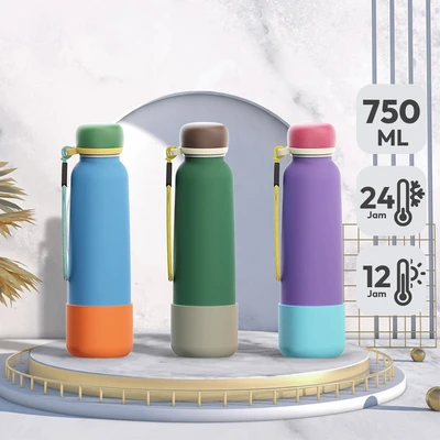 Gambar Picas Botol Vacuum Flask Pop Sip 2 In 1 750 ml Random