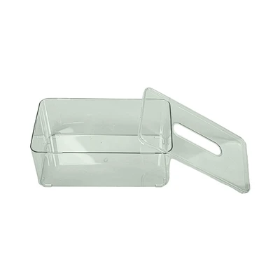 Gambar Stora 23.5x13.5x9.7 cm Kotak Tisu Frosted Plastik - Hijau