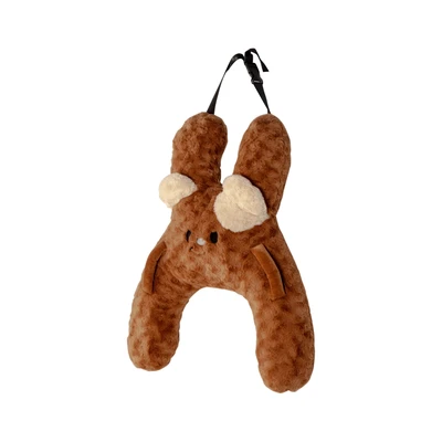 Gambar Otto Klasse Bantal Sabuk Pengaman Mobil Anak X Shape Bear - Cokelat