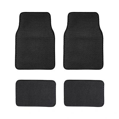 Gambar Otto Klasse Set 4 Pcs Karpet Mobil Universal Honeycomb EVA - Hitam