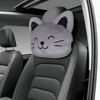 Gambar Otto Klasse Bantal Leher Kursi Mobil Cat - Abu-abu