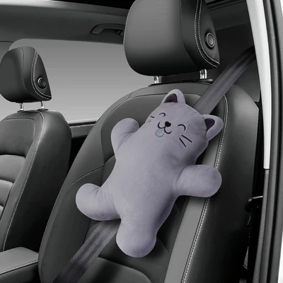 Gambar Otto Klasse Bantal Peluk Sabuk Pengaman Mobil Cat - Abu-abu