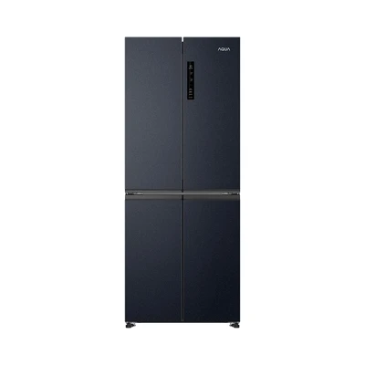 Gambar Aqua Kulkas 4 Pintu Side By Side 406 Liter AQR-CTD506RGC(CB) - Biru