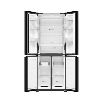 Gambar Aqua Kulkas 4 Pintu Side By Side 406 Liter AQR-CTD506RGC(CB) - Biru