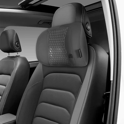 Gambar Skechers Bantal Leher Kursi Mobil Cooling Gel - Abu-Abu