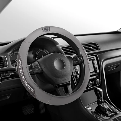 Gambar Skechers Sarung Stir Mobil Cooling Gel - Abu-Abu