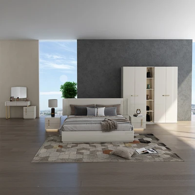 Gambar Informa 180x200 cm Chloe II Set Kamar Tidur - Krem