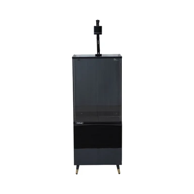Gambar Fishland Set Aquarium & Kabinet V500M - Hitam