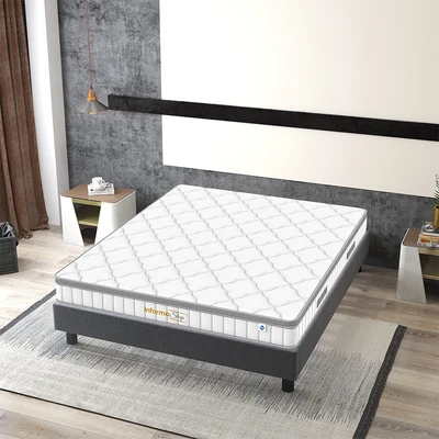 Gambar Informa Sleep 120x200x25 cm Antibacterial-2 Kasur Pocket Springbed In Box - Putih